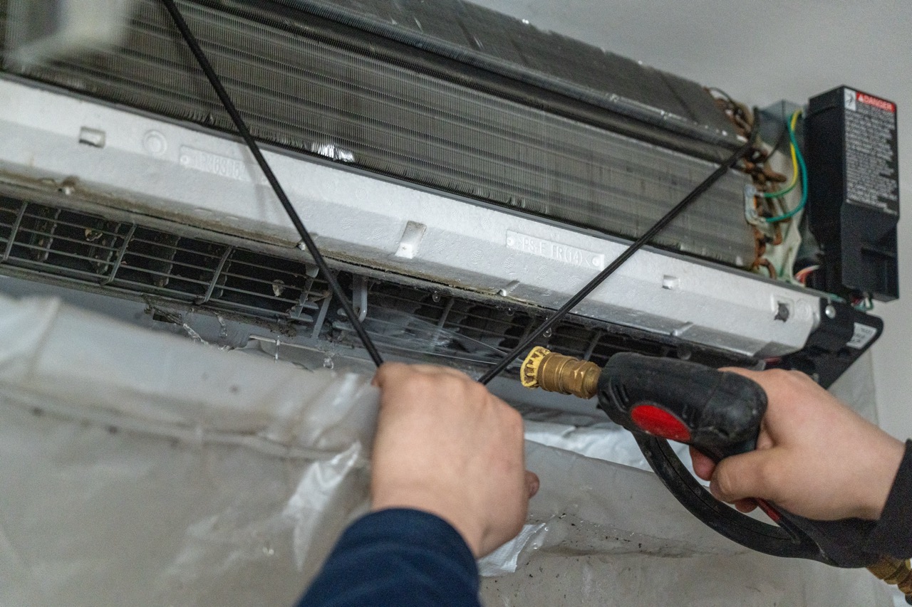 nettoyage d'un climatiseur